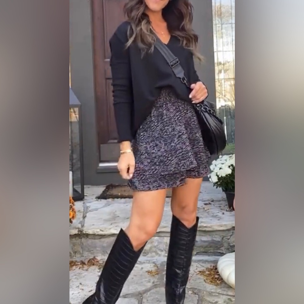 Rails skirt NWT! Leopard print!